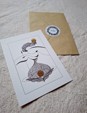Postcard - The Dance of Hearts