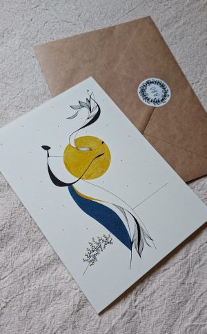 Greeting card - Heart of Light
